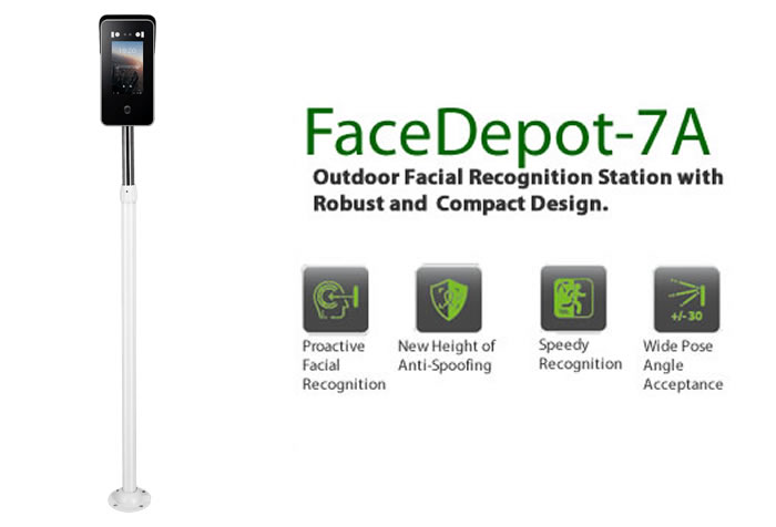 Facial recognition reader